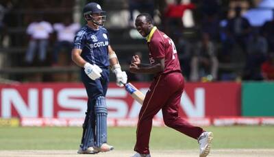 Rain helps West Indies edge Scotland to qualify for 2019 ICC World Cup