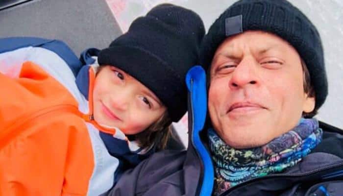 Shah Rukh Khan and son AbRam&#039;s latest &#039;snowmen&#039; pic and video is breaking the internet