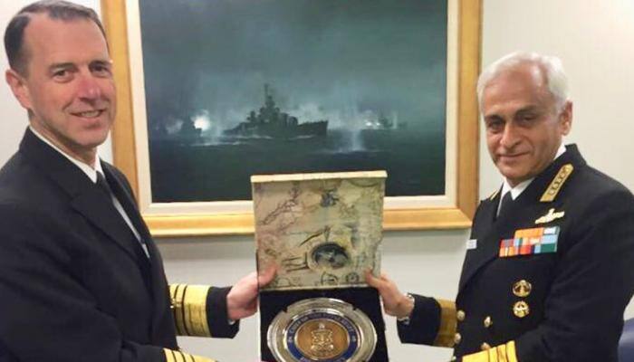 We share interests with India, says US Navy chief, as China flexes muscles