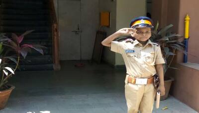 Mumbai Police makes seven-year-old cancer patient an inspector for a day