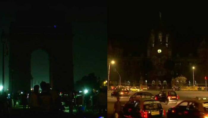 India observes Earth Hour, lights turned off at India Gate, Mumbai&#039;s CST 