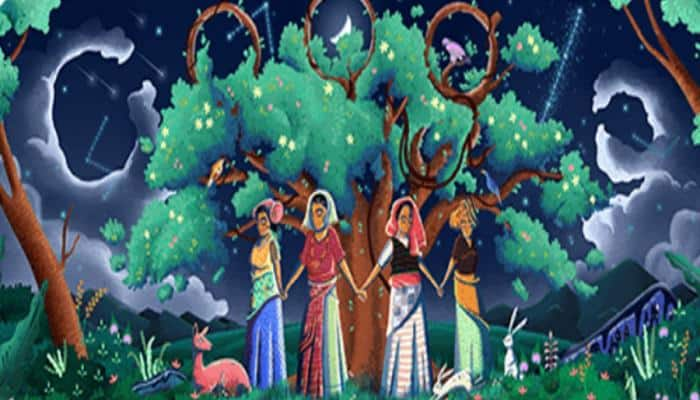 Google Doodle celebrates 45th anniversary of Chipko Movement