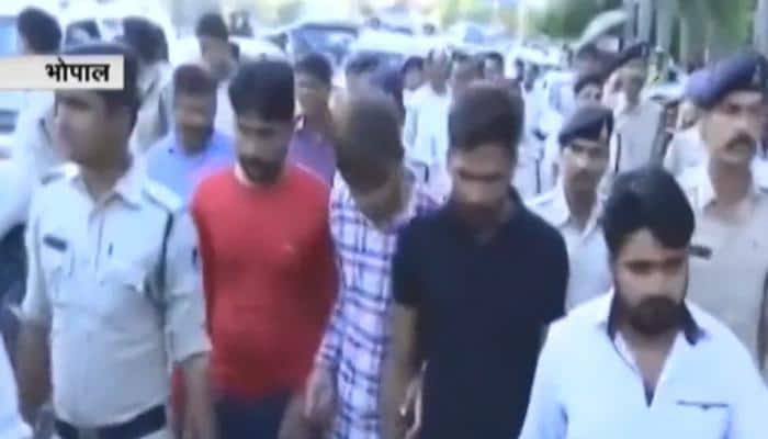 Watch: Four rapists paraded on streets by police, thrashed with shoes by women onlookers