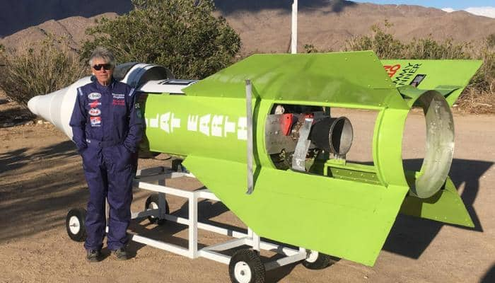 61-year-old man launches himself in homemade rocket; lands on Mojave Desert