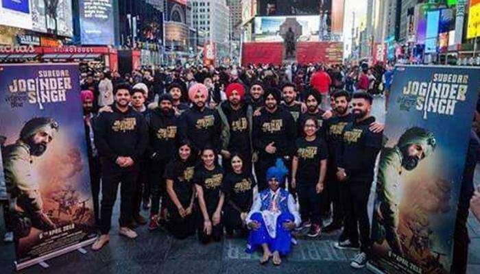 Subedar Joginder Singh: 'Ishq Da Tara’ song gets a grand launch at Times Square in New York