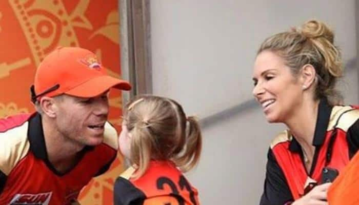 Ball-tampering effect: David Warner&#039;s wife takes on Michael Vaughan in Twitter war