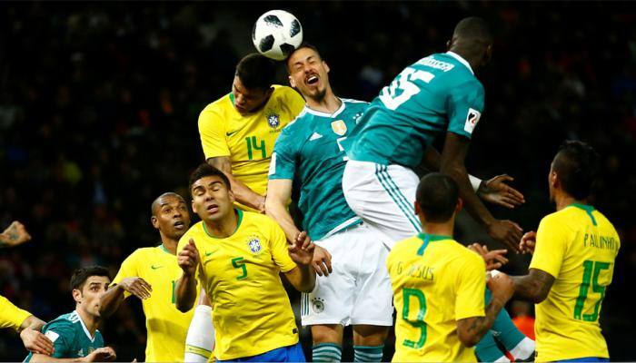 Football Friendly: Gabriel Jesus winner takes Brazil past old adversaries Germany 1-0