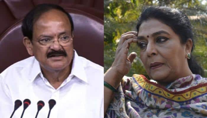 Congress MP Renuka Chowdhury asked to &#039;lose weight&#039; in quip by Vice President Venkaiah Naidu
