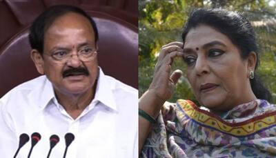 Congress MP Renuka Chowdhury asked to 'lose weight' in quip by Vice President Venkaiah Naidu