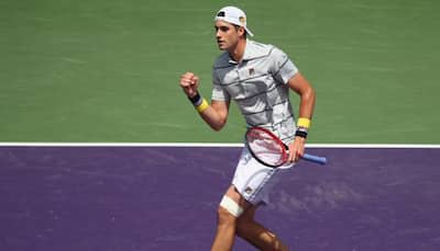 John Isner routs Chung Hyeon to reach Miami Open semi-finals
