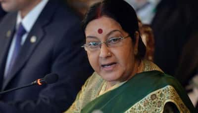 After embarrassment, Congress tweets new survey on Sushma Swaraj, asks her to retweet now