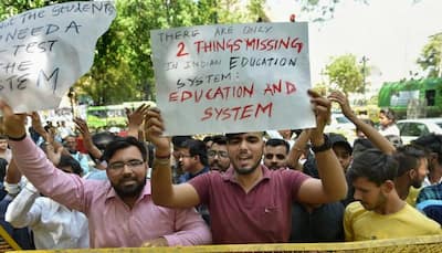 We want justice: Students protest at Jantar Mantar against CBSE papers leak
