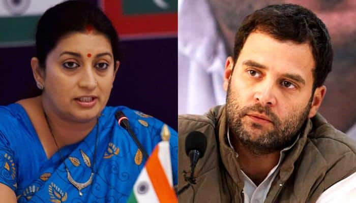 &#039;Is it natural for Congress to deal with money launderers?&#039;: Smriti Irani&#039;s frontal attack on Rahul Gandhi