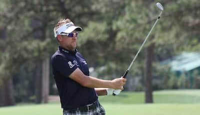 Golf: Ian Poulter shares lead in Houston Open, keeps Masters hopes alive