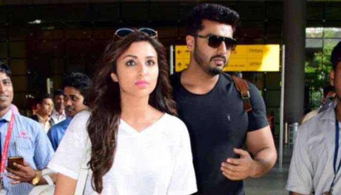 Arjun, Parineeti wrap up first schedule of &#039;Namastey England&#039;, arrive in Mumbai: See pics