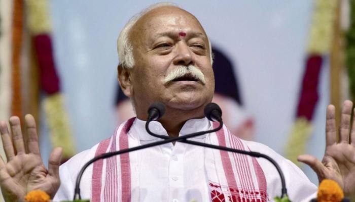  'Congress-mukt Bharat' a political slogan, RSS does not exclude anyone, says Mohan Bhagwat