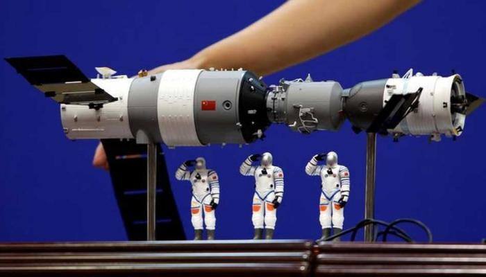 China&#039;s Tiangong-1 space station may fall back to earth on Monday