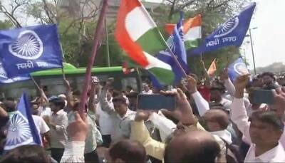 Bharat Bandh: Protestors take to the streets in Delhi, clog major roads