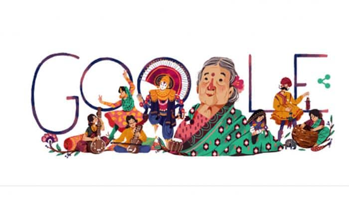 Google doodle salutes Kamaladevi Chattopadhyay – activist, social reformer and freedom fighter