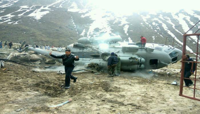 Indian Air Force's cargo helicopter crashes near Kedarnath temple