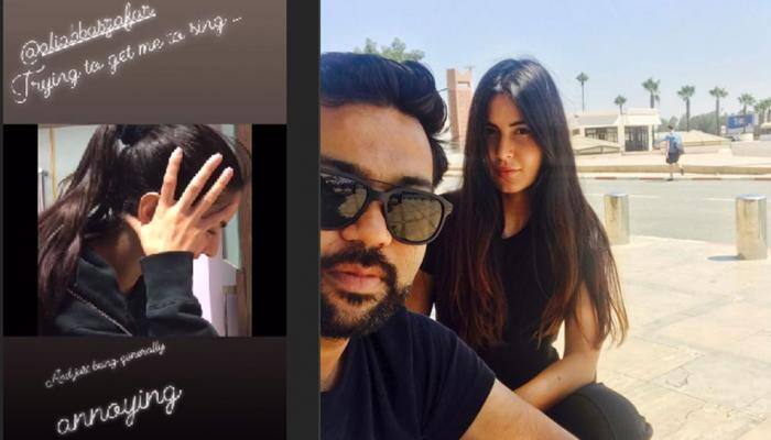 Katrina Kaif is annoyed with Ali Abbas Zafar as he plays 'Ban Ja Tu Meri Rani' song—Watch