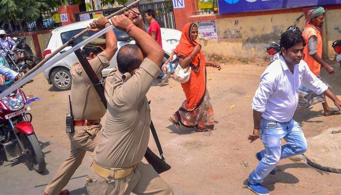 Bharat Bandh: Protestors set BJP MLA's house on fire in Hindaun in Rajasthan