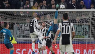 Juventus fans in awe of Ronaldo after bicycle kick stunner 