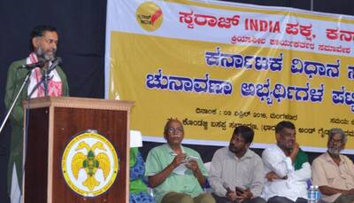 Karnataka Assembly elections 2018: Yogendra Yadav's Swaraj Abhiyan to contest 12 seats, names 6 candidates