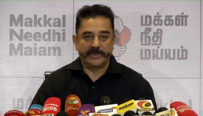 Kamal Haasan hits out at Tamil Nadu's AIADMK government, accuses it of subservience to Centre Kamal Haasan hits out at Tamil Nadu's AIADMK government, accuses it of subservience to Centre