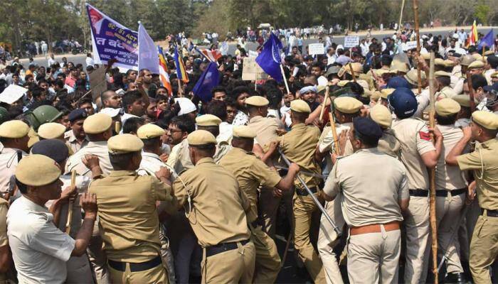 Amit Shah blames opposition parties for death of 10 persons during Bharat Bandh