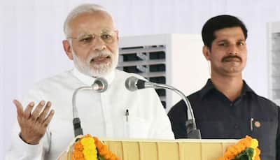  Amid Dalit protests, PM Modi takes a dig at Congress, says 'don't drag Ambedkar into politics'