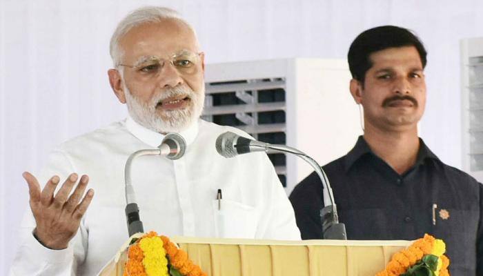  Amid Dalit protests, PM Modi takes a dig at Congress, says 'don't drag Ambedkar into politics'