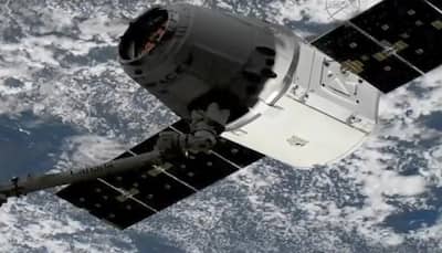 SpaceX Dragon cargo craft arrives at International Space Station