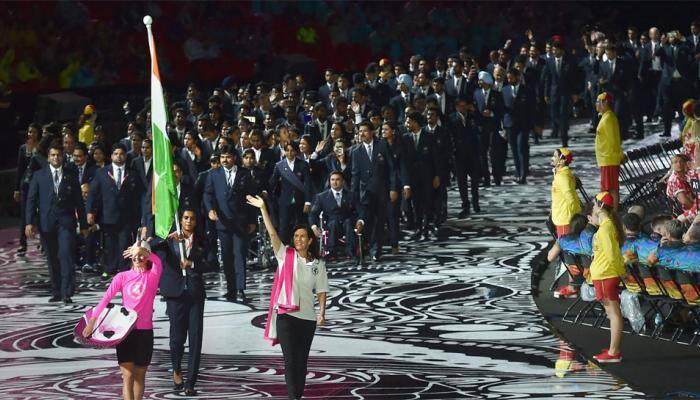 PV Sindhu leads India's contingent at CWG 2018 Parade of Nations