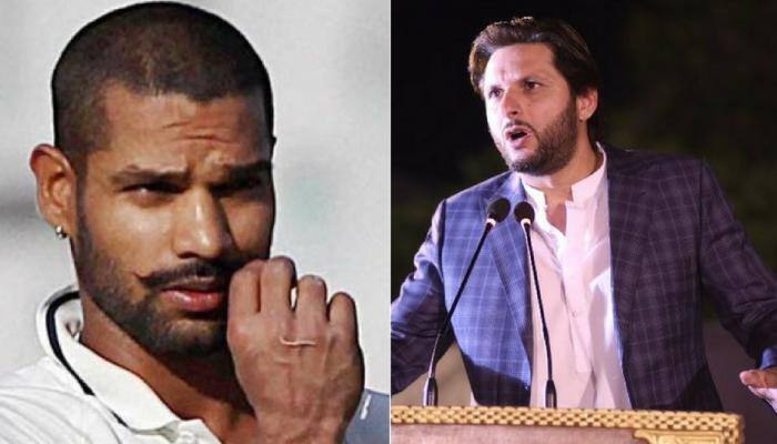 &#039;Apna dimaag mat lagao&#039;: Shikhar Dhawan lashes out at Shahid Afridi for raising Kashmir issue