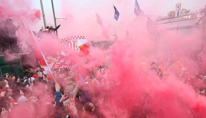 Liverpool risk UEFA action over Manchester City bus attack