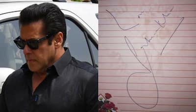 Salman Khan signs autograph for kid of Jodhpur jail staff