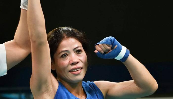 Commonwealth Games 2018: Mary Kom enters semis in women&#039;s 48 kg boxing competition