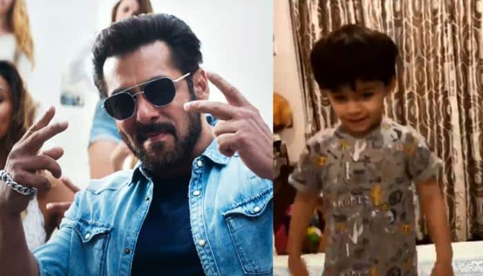 TV actor Arjun Bijlani&#039;s son is a Salman Khan fan, dances to &#039;Swag Se Swagat&#039;—Watch