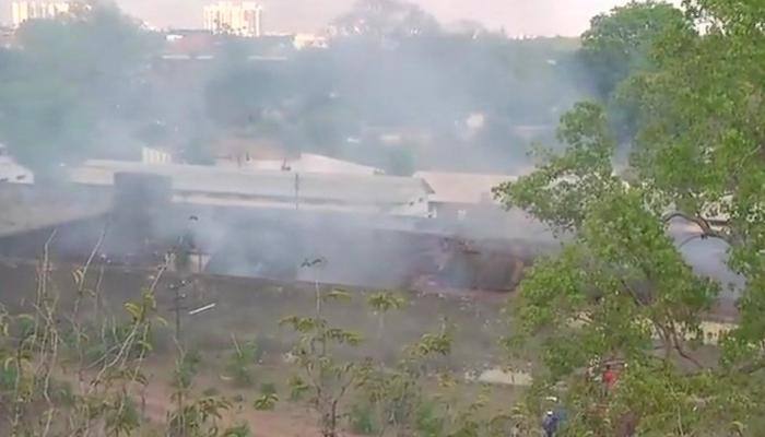 Fire at Central Jail in Nagpur’s godown area, fire tenders rushed