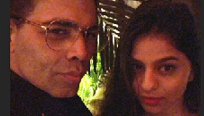 Karan Johar is a &#039;pout&#039; teacher and Suhana Khan his &#039;student of the year&#039;—Pic proof