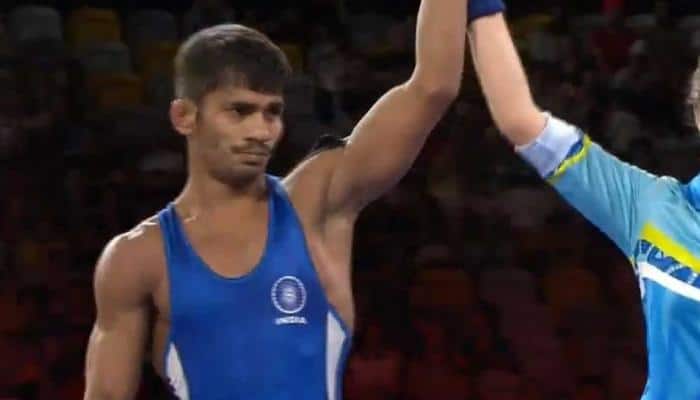Commonwealth Games 2018, Gold Coast: Rahul Aware wins Gold in men’s 57kg freestyle 