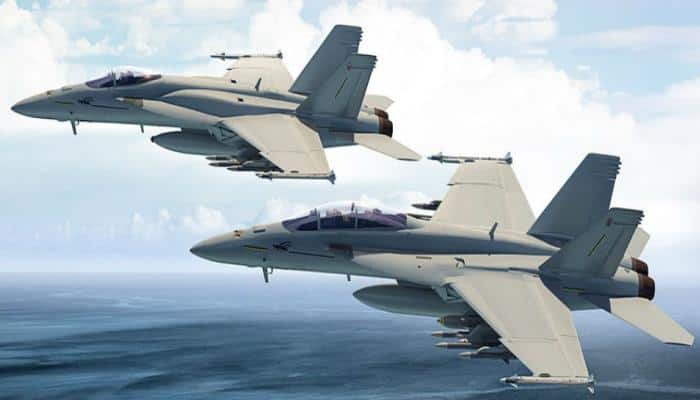 Boeing joins hands with HAL, Mahindra for &#039;Make in India&#039; Super Hornet fighter jet