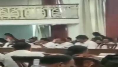 After Congress's chole bhature controversy, BJP leaders caught on camera snacking during fast