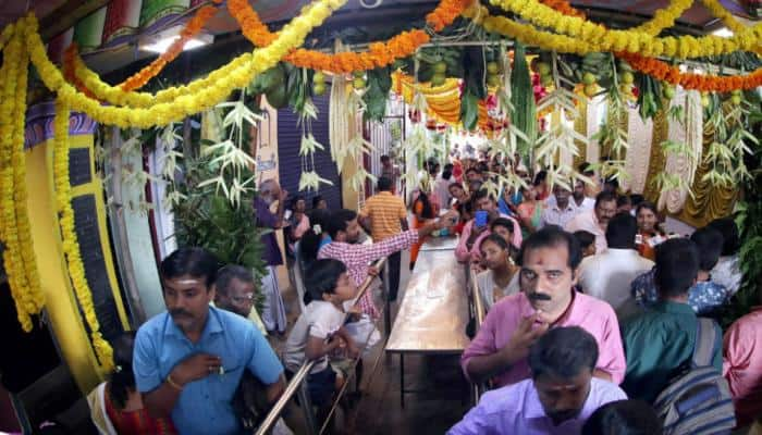 Puthandu 2018: Idol in Coimbatore temple decorated with currency notes worth Rs 5 crore