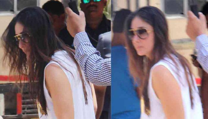 At Mehboob studio, Kareena Kareena Khan spotted in classic casual 
