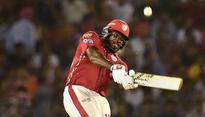 Chris Gayle begins his IPL 2018 with a big bang in Mohali