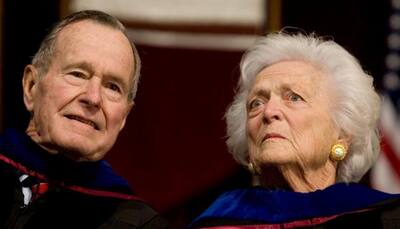 Barbara Bush, wife of ex-President George H.W. Bush, in 'failing health'