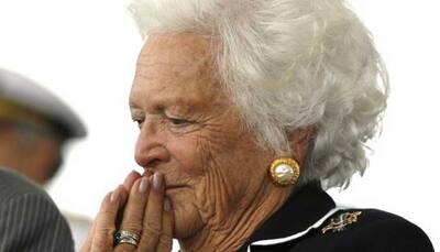 Former US First Lady Barbara Bush ailing; refuses further treatment