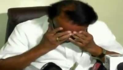 Karnataka Assembly elections 2018: Denied ticket, BJP leader breaks down in front of cameras - Watch